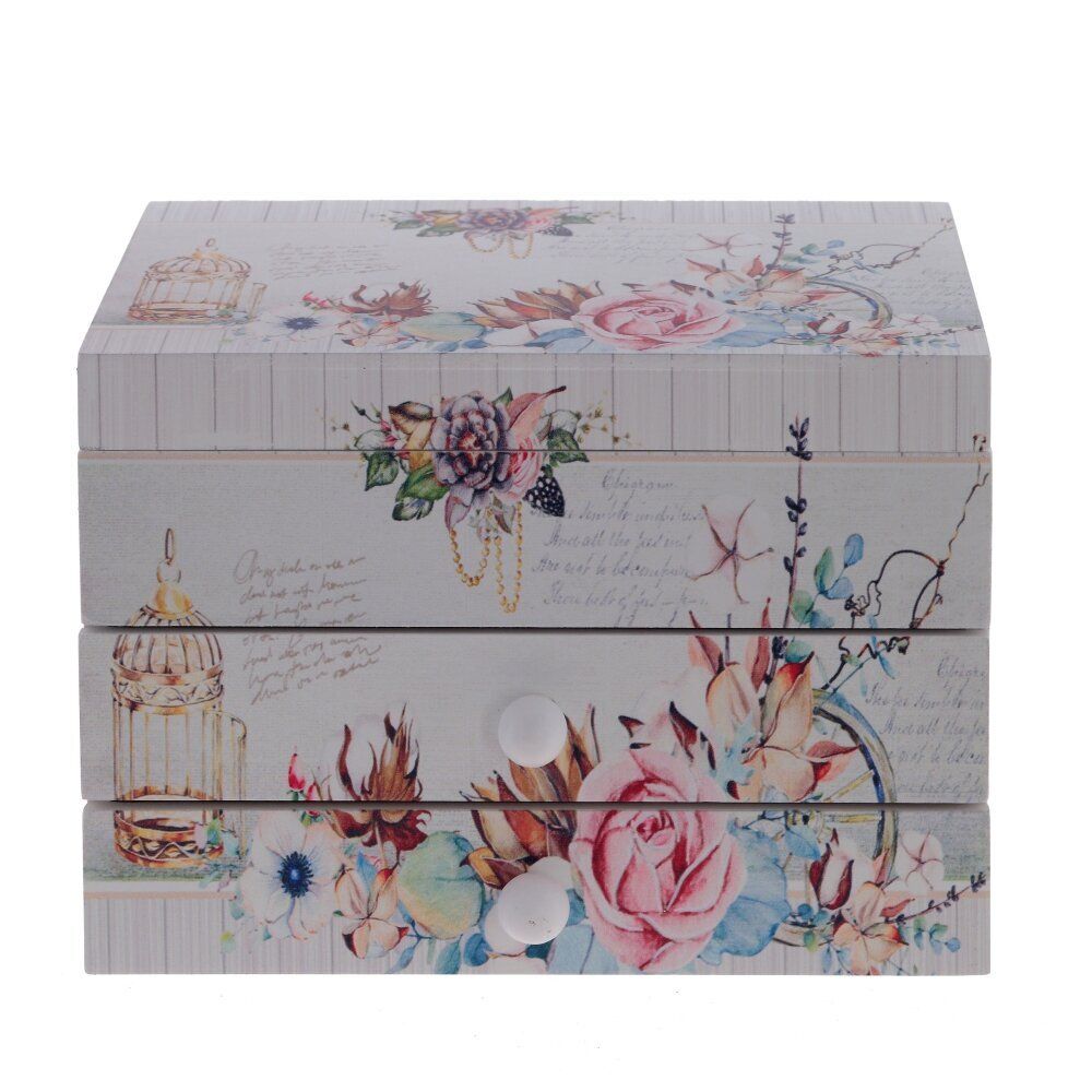 GAEM Шкатулка для украшений музыкальная, L17 W12 H13 см