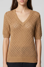 261LL3ADD White midi dress твинсет-9