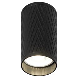 Светильник настенно-потолочный спот ЭРА OL44 BK MR16 GU10 IP20 черный | Декоративная подсветка