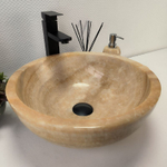 Раковина из оникса Bowl Yellow TinLip BO-62923 40*40*15 140