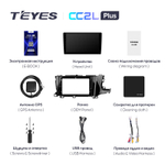 Teyes CC2L Plus 9" для Honda Shuttle 2 2015-2020 (прав)