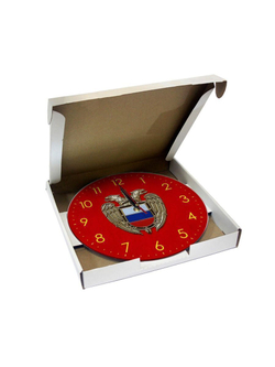 Настенные часы "символика ФСО 3d"