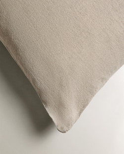 Zara Home наволочка декоративная из льна, светло-бежевый, 70x90 см · 2150/008