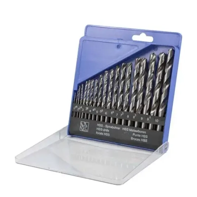 Набор сверл по металлу HSS 19 предметов