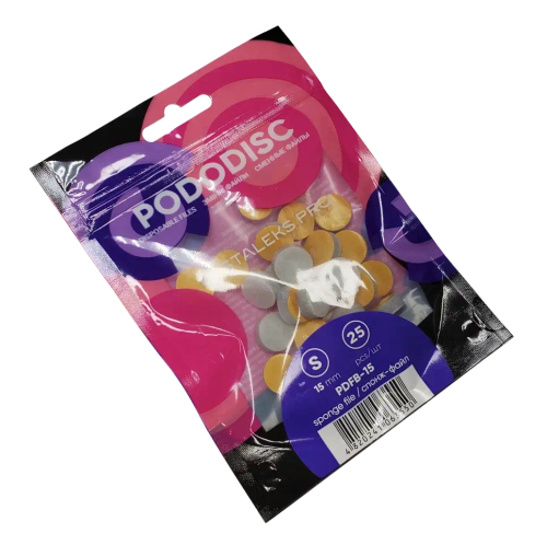 Спонж-файл для педикюрного диска S STALEKS PRO, 25 шт