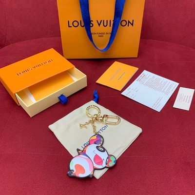 Louis Vuitton Superflat Panda Key Holder