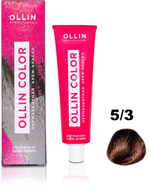 OLLIN COLOR 5/3 светлый шатен золотистый 60мл Перманентная крем-краска для волос