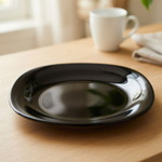 CARINE BLACK Тарелка обеденная 26см (89519)