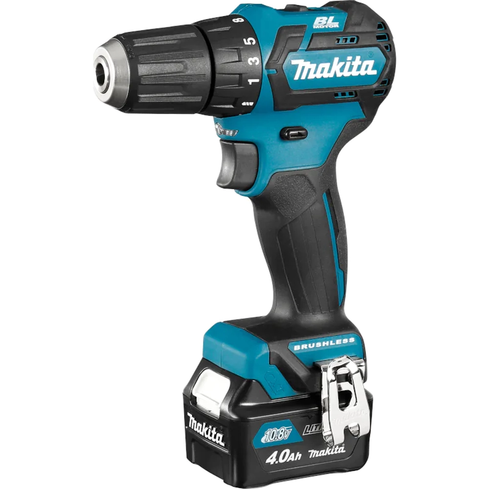 Makita DF332DWME дрель аккумуляторная (2 x 4 Ач, ЗУ)