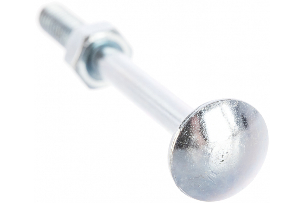 БОЛТ МЕБЕЛЬНЫЙ ELEMENT DIN603 С ГАЙКОЙ ОЦИНК 6Х60 6ШТ 2144