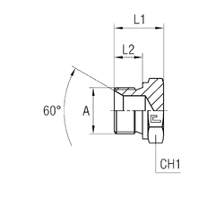 Заглушка V (Ш) BSP 1/8