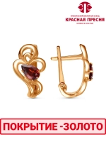 Серьги "Красная пресня"