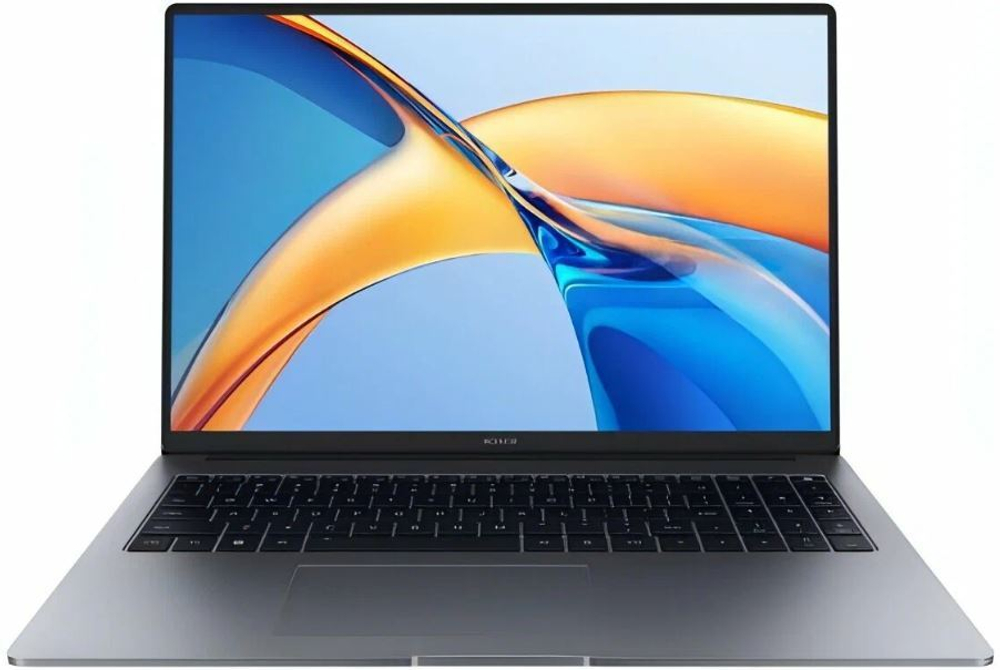 Ноутбук  Honor MagicBook X16 16 ", Ryzen 5, 16 Гб RAM, 512 Гб SSD, Radeon 760M, Серый