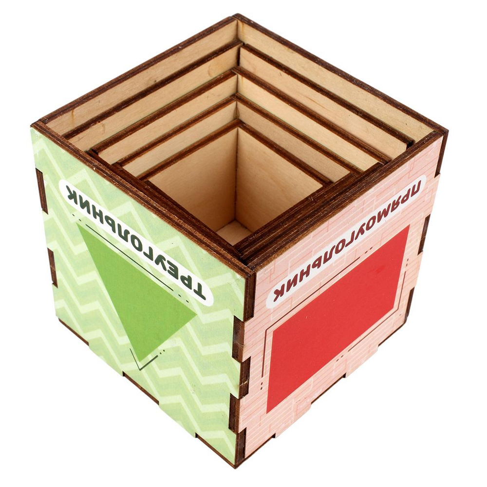 Сортер-пирамидка "Формы 1" 098106 (Woodland)