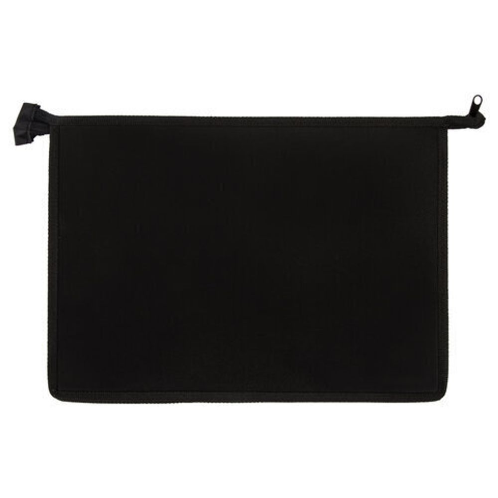 Папка для тетрадей ПИФАГОР А4, 1 отделение, картон/пластик, молния сверху, Let's Go!, 270102