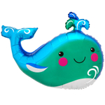 Шар Фольгированный Кит веселый (Ассорти)