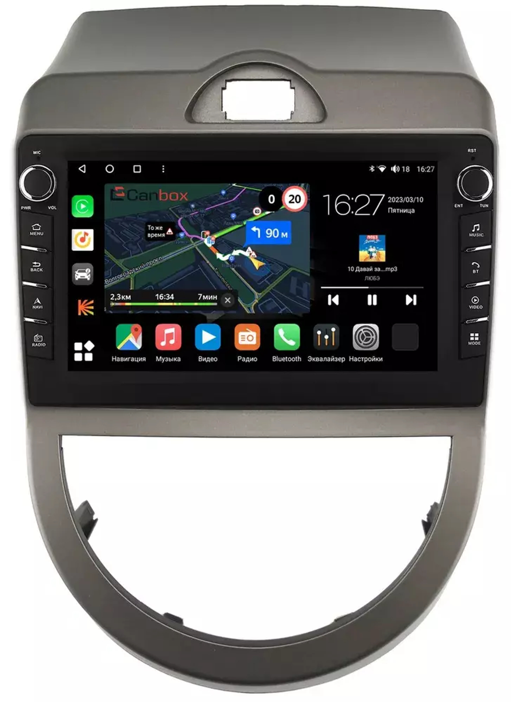 Магнитола для KIA Soul 2008-2011 (AM) - Canbox 9-337 Android 10, ТОП процессор, CarPlay, 4G SIM-слот