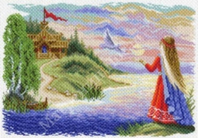 "Весточка"-1629 канва с рисунком