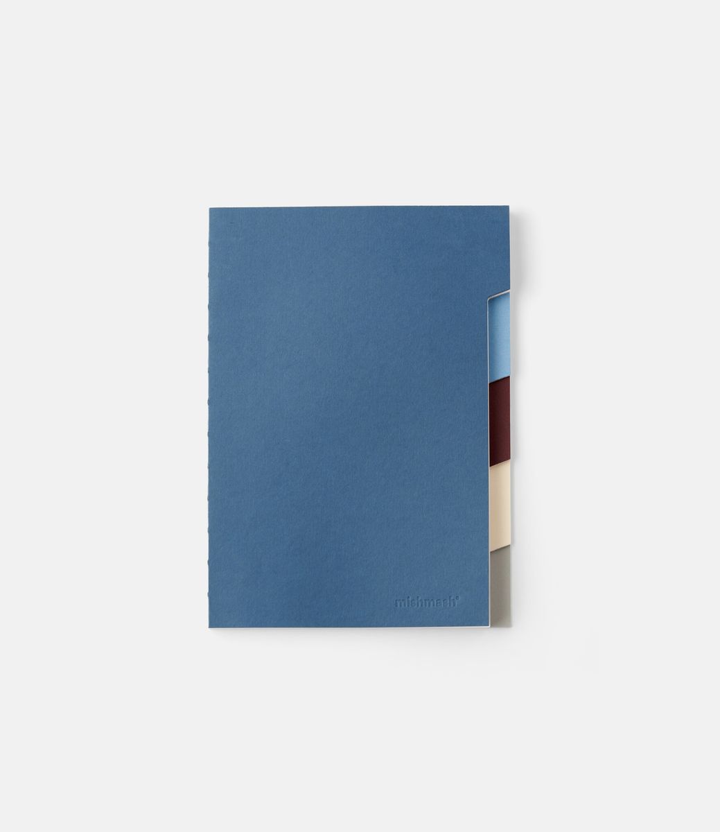 Mishmash The Notebook Cobalt — блокнот с разделителями