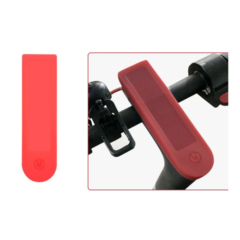 Накладка силиконовая чехол дисплея КРАСНЫЙ для Xiaomi M365, M365 PRO