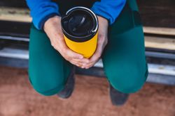 Термокружка Klean Kanteen TKWide Cafe Cap 20oz (592 мл) Marigold