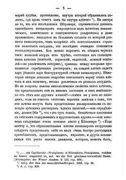 Материалы для анатомии, физиологии и истории развития волосных сосудов | А. Голубев