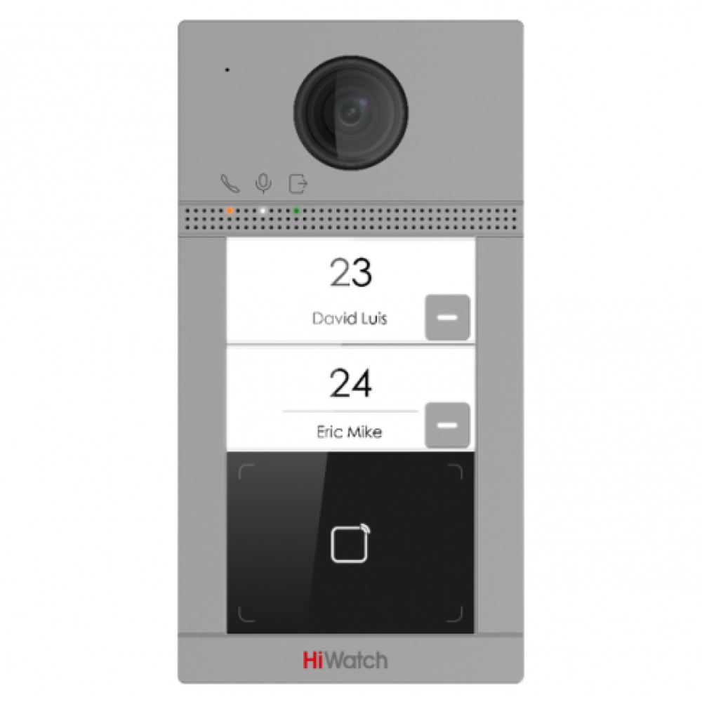 Вызывная панель HiWatch VDP-D4212W(B)/Flush