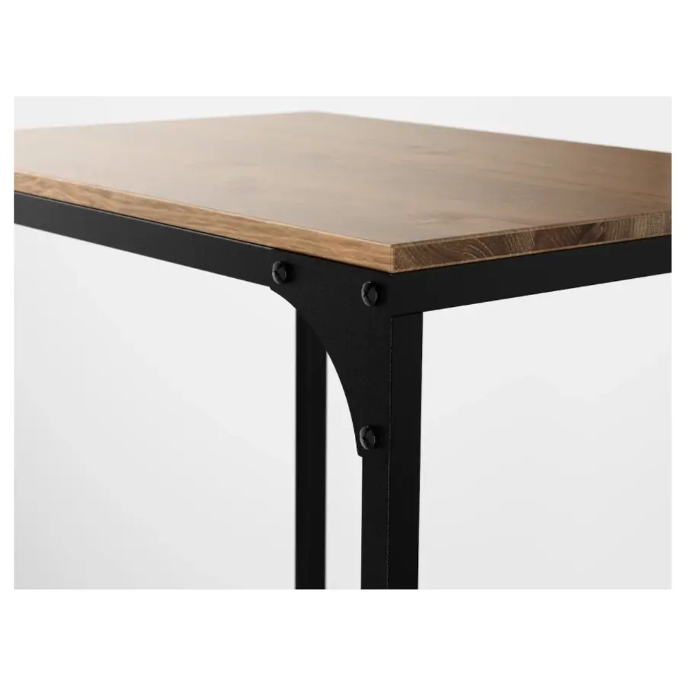 Стеллаж - IKEA FJÄLLBO/FJALLBO, 51х36х136 см, черный, ФЬЕЛЛЬБО ИКЕА