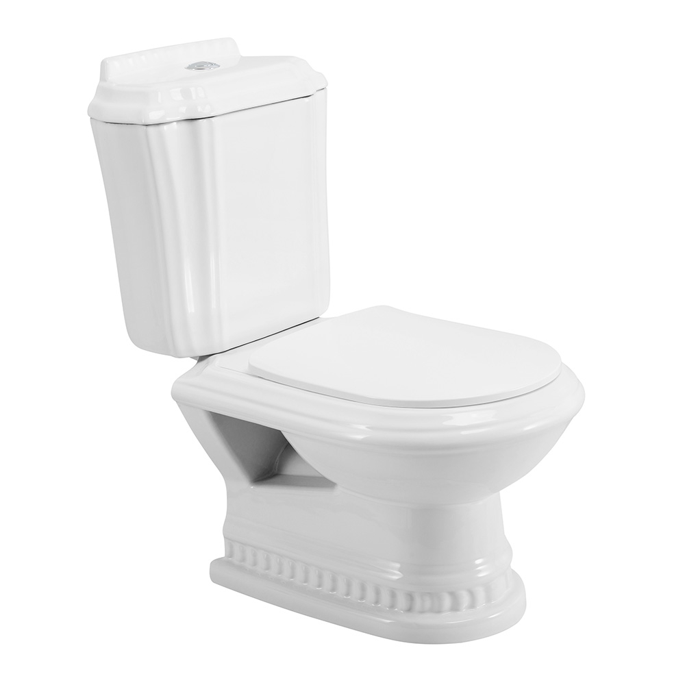 Унитаз-компакт Cezares KING PALACE CZR-237-T+CZR-163-T с сиденье BelBagno BB051-2SC