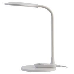 Настольный светильник ЭРА NLED-498-10W-W светодиодный со съемным основанием белый