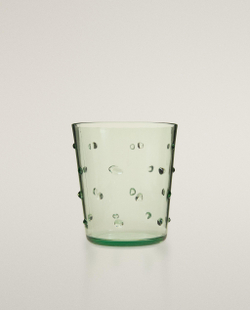 Zara Home стакан из пластика, цвет зелёный, 10.3 см