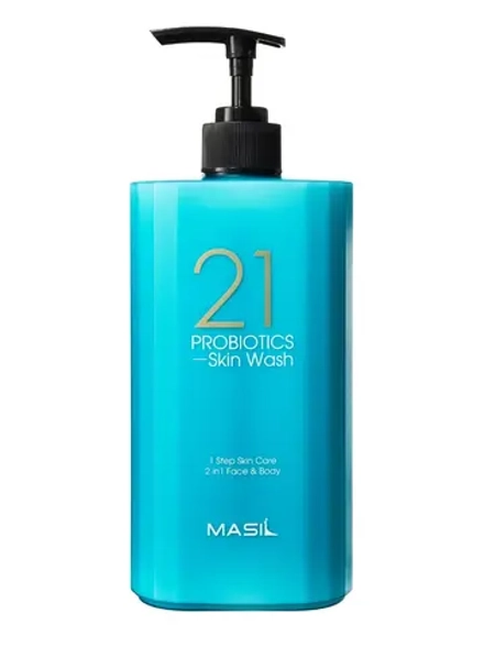 MASIL - ГЕЛЬ ДЛЯ ДУША С ПРОБИОТИКАМИ 21 PROBIOTICS SKIN WASH 500, МЛ.