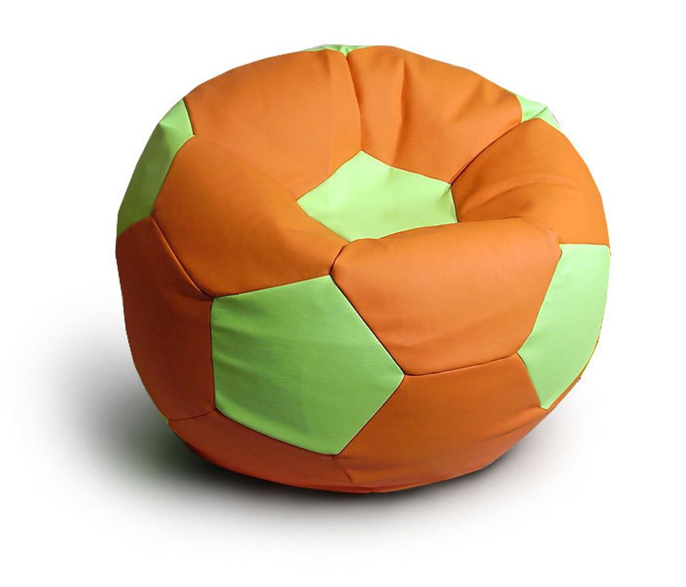 Кресло мяч Оранжево-Салатовый