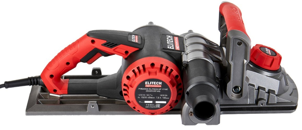 Рубанок сетевой ELITECH HP 1718E (E2209.007.00) HD (e2209.007.00) 205355