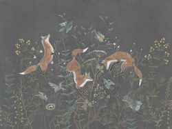 Бесшовная фреска ECO текстиль FOXY, 2,7 м (Ширина 4 м)