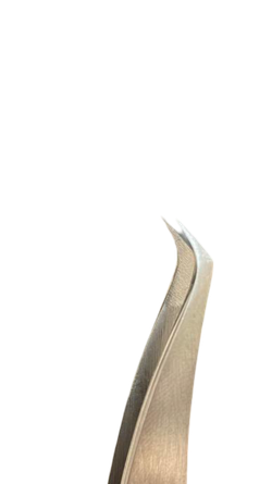 Пинцет для наращивания ресниц 45° №6 BM