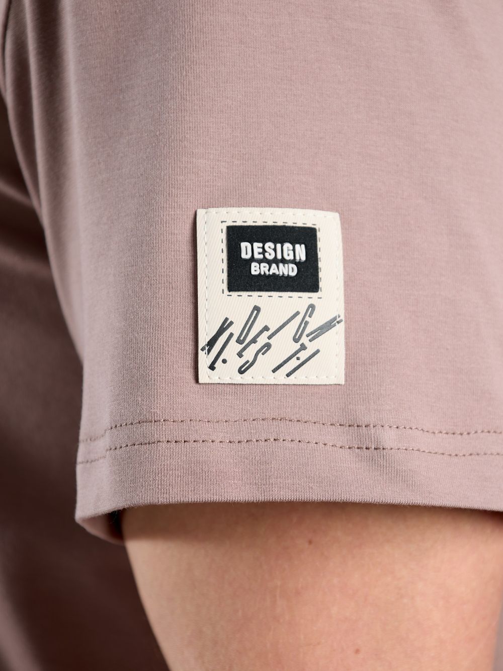 Фуфайка (футболка) мужская Арчи-1 Виотекс БЕЖЕВЫЙ