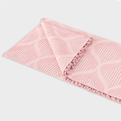 Плед 150x200 Arya home Sofitel розовый