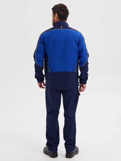 Костюм "Коста" брюки (синий/василек/черный) тк.Томбой