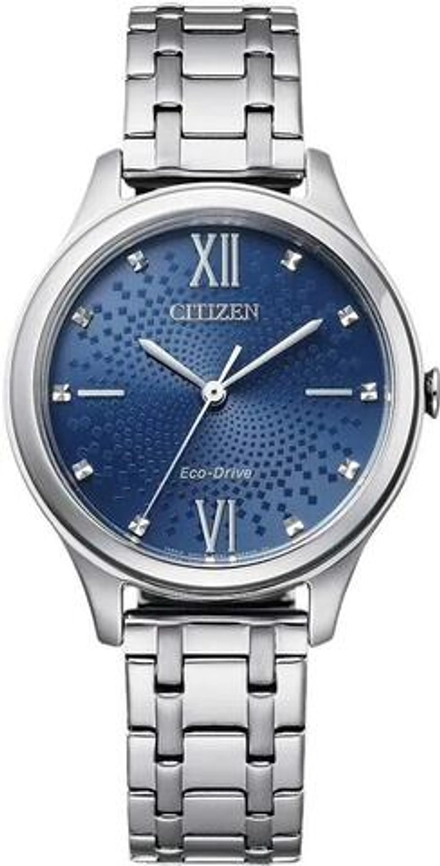Женские японские наручные часы Citizen EM0500-73L