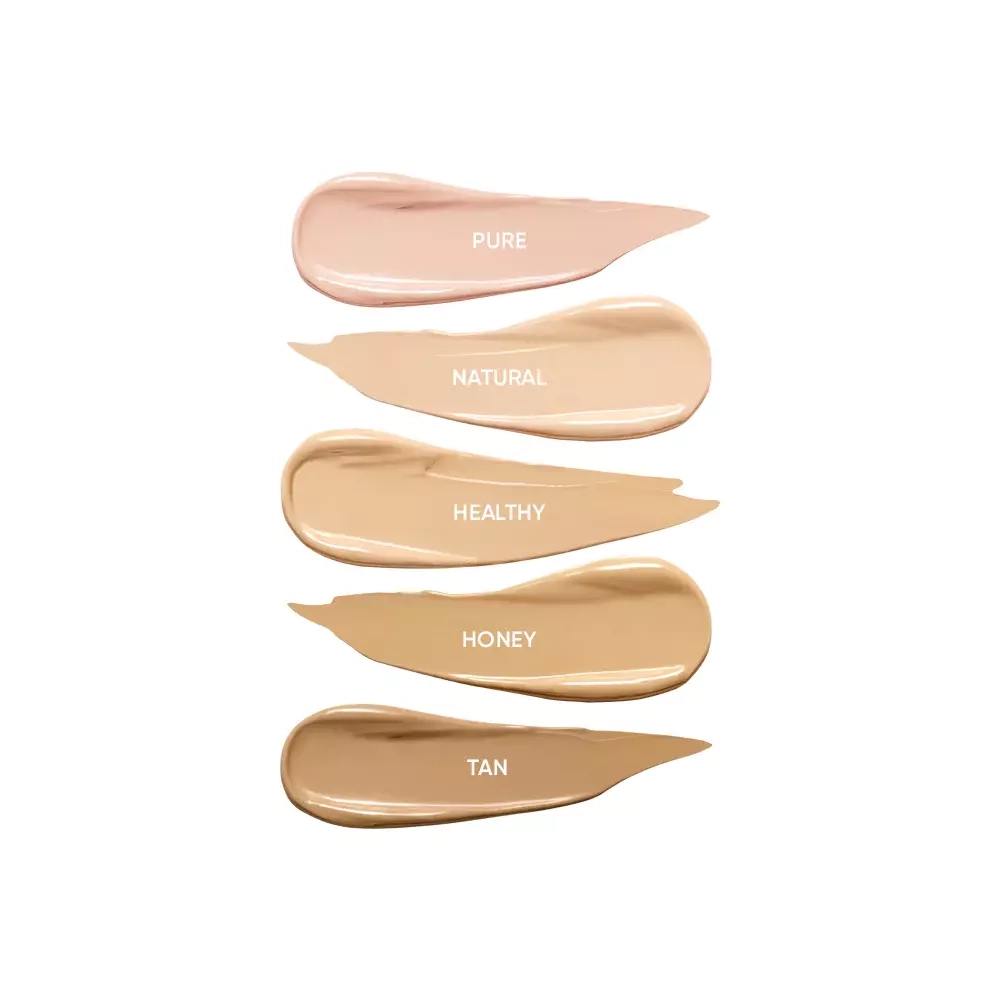 Amuse Dew Powder vegan coushion 03 honey