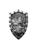 Образок из серебра/Чернение/Георгий Победоносец
