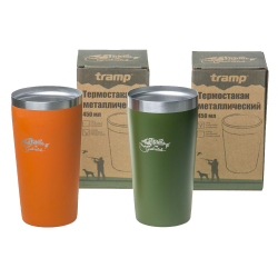 Tramp термостакан металлический TRC-102 450 мл (оливковый)