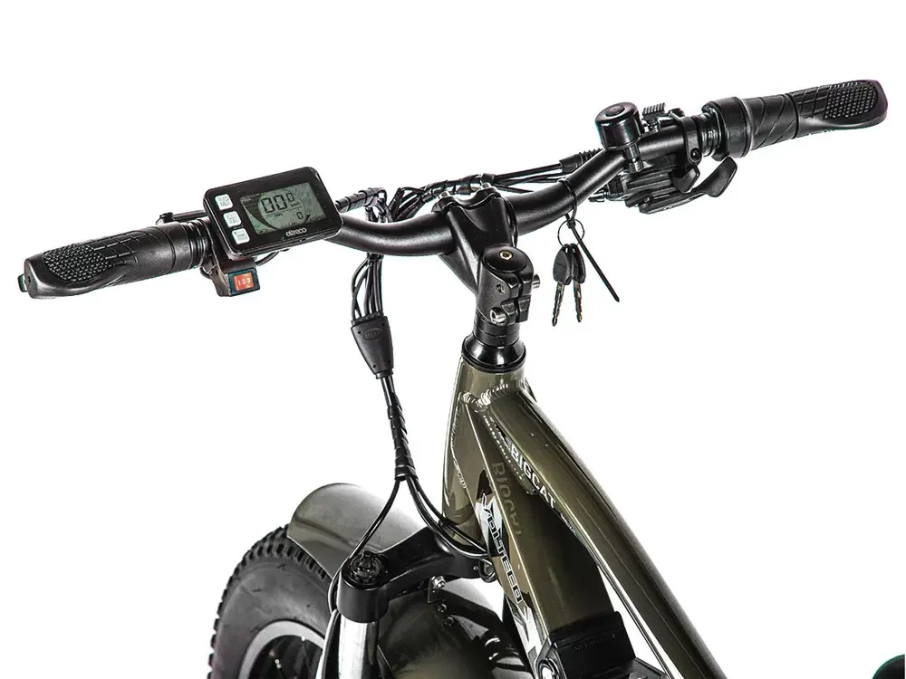 Электрофэтбайк VOLTECO BigCat Dual Next (хаки)