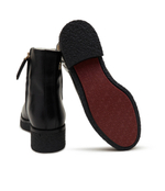 Кожаные ботильоны crepe look Tommy Hilfiger - черный(FW0FW07437)