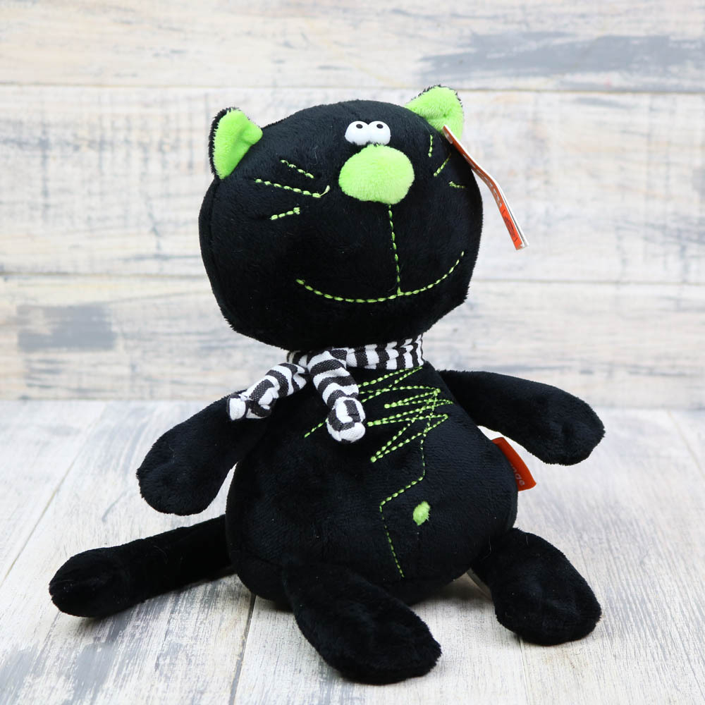 Кот Батон черный 60 см