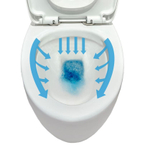 Инсталляция пневматическая с подвесным унитазом CULTO LUNA. Панель смыва черная. Улучшенная каскадная система смыва