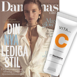 PHformula VITA C Bright Overnight Mask - Осветляющая ночная маска с витамином С