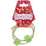 Резинки для волос 2шт «Астория», яркие кубики, микс 6 цветов, d-5,5см