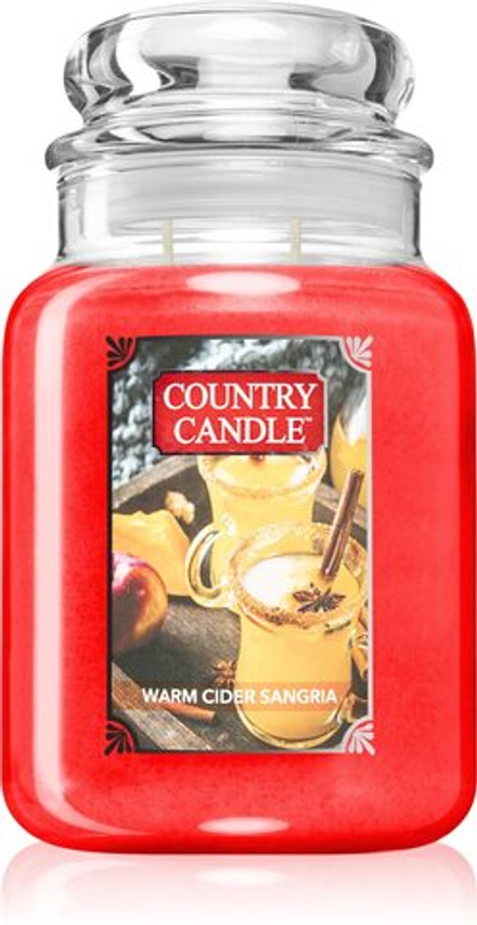 Country Candle Warm Cider Sangria - ароматическая свеча /   680  g  / GTIN 846853069128